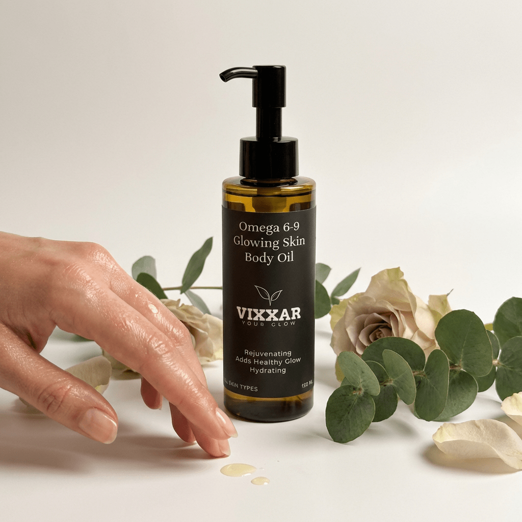 Omega 6 - 9 Body Glow Oil - Vixxar Natural SkincareDefault