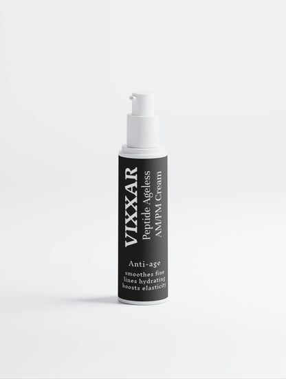 Peptide Ageless AM/PM Cream 50ml - Firming Day &amp; Night Moisturiser with Hyaluronic Acid - Vixxar Natural SkincareDefault
