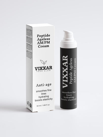Peptid-Feuchtigkeitscreme mit Hyaluronsäure 50ml – Straffende Tages- und Nachtgesichtscreme
