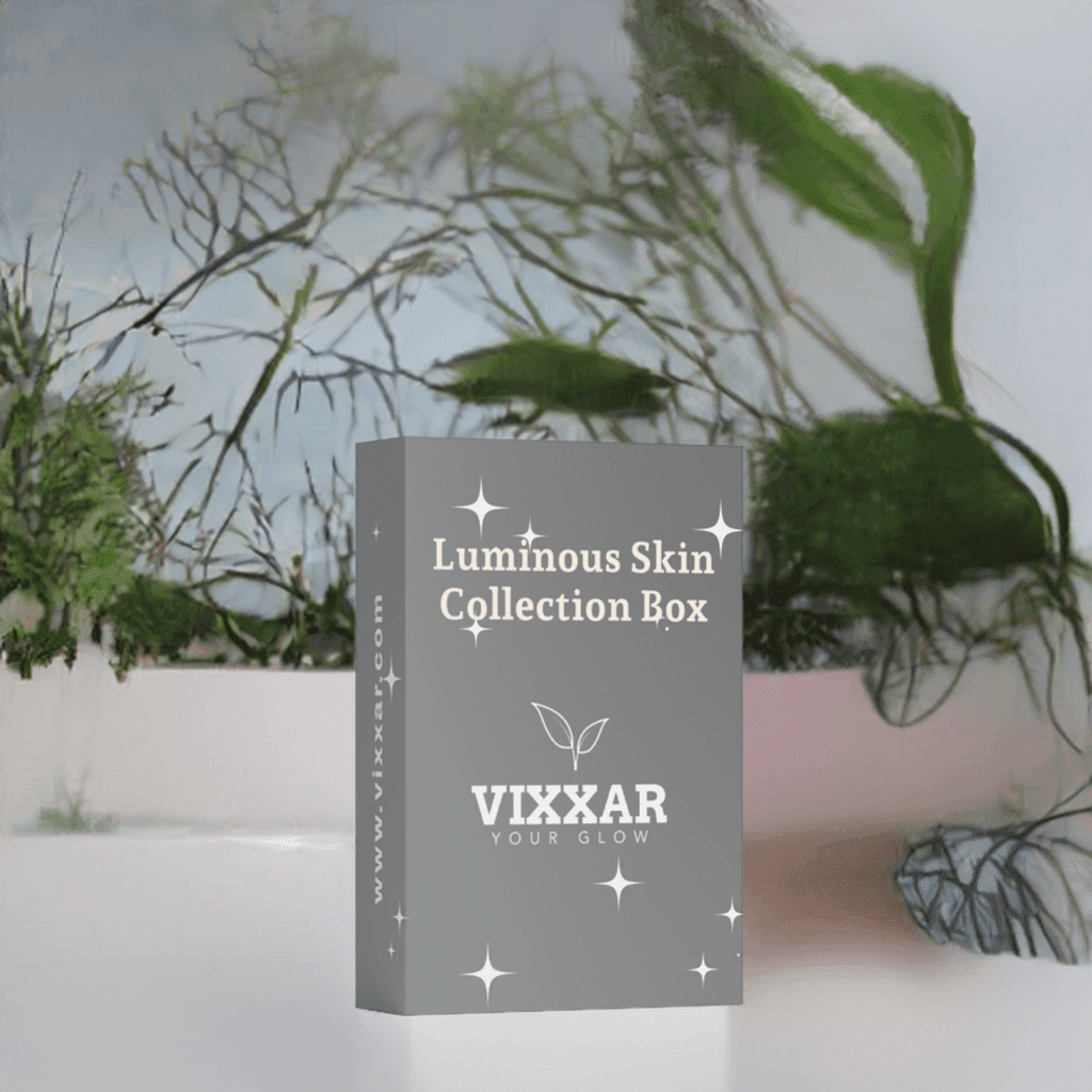 Luminous Skin Collection Box – Makeup Remover Collagen Serum & Eye Vixxar