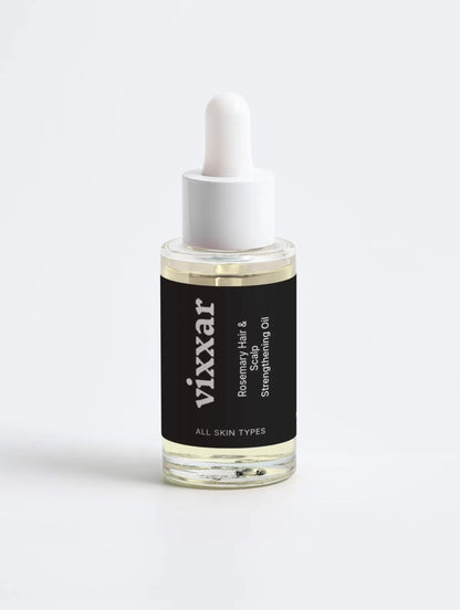 Rosemary Hair &amp; Scalp Strengthening Oil, 30ml - Vixxar CosmetiquesDefault