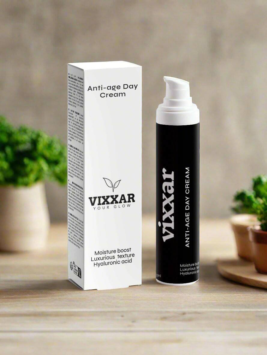 Anti-Age Day Cream – Firming &amp; Hydrating Face Moisturizer (50ml) - Vixxar Cosmetiques