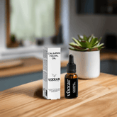 Calming Facial Oil 20ml – Organic Glow-Boosting Oil for Dry & Mature Skin - Vixxar Cosmetiques
