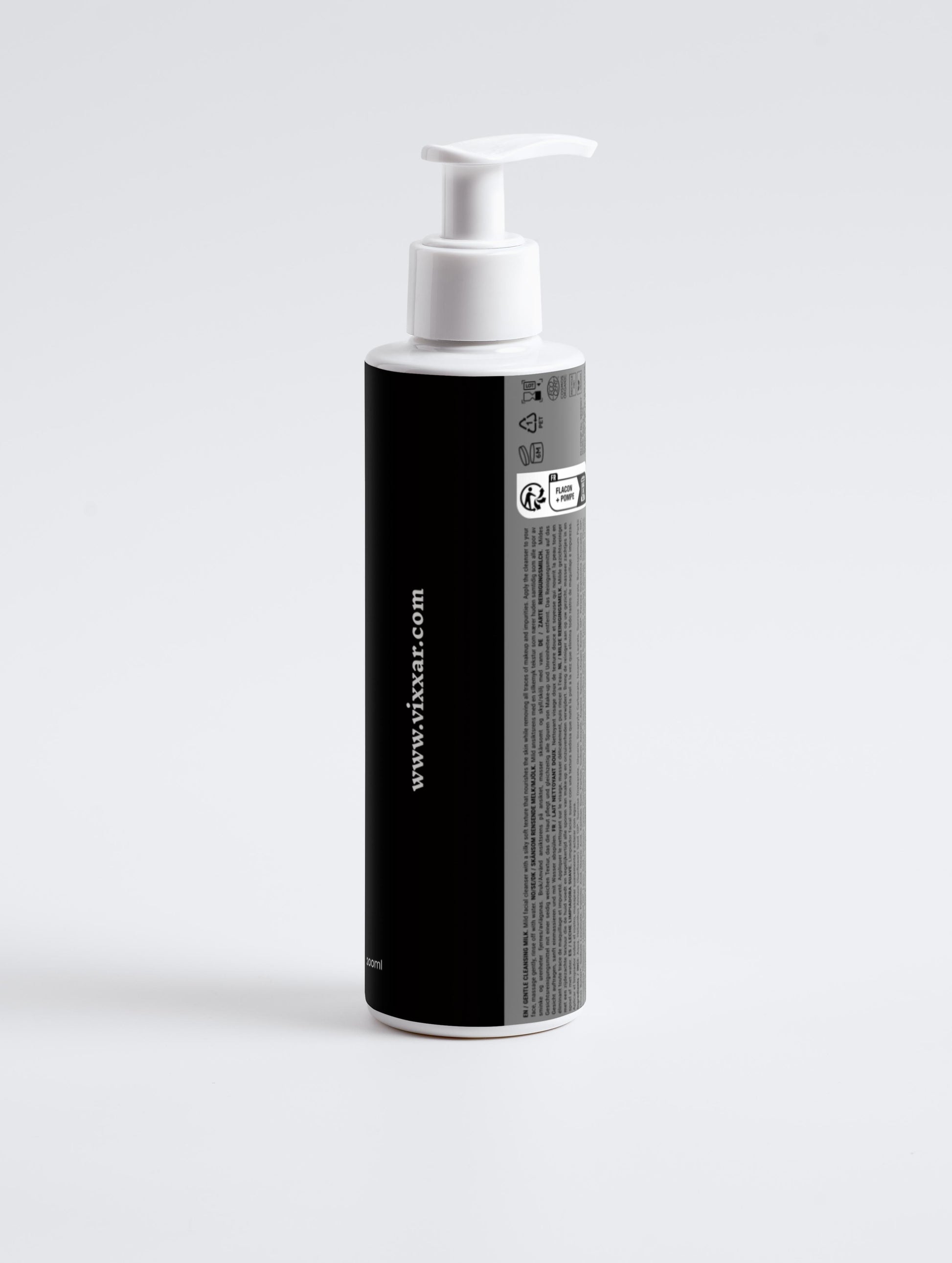 Gentle Cleansing Milk 200ml - Vixxar Cosmetiques