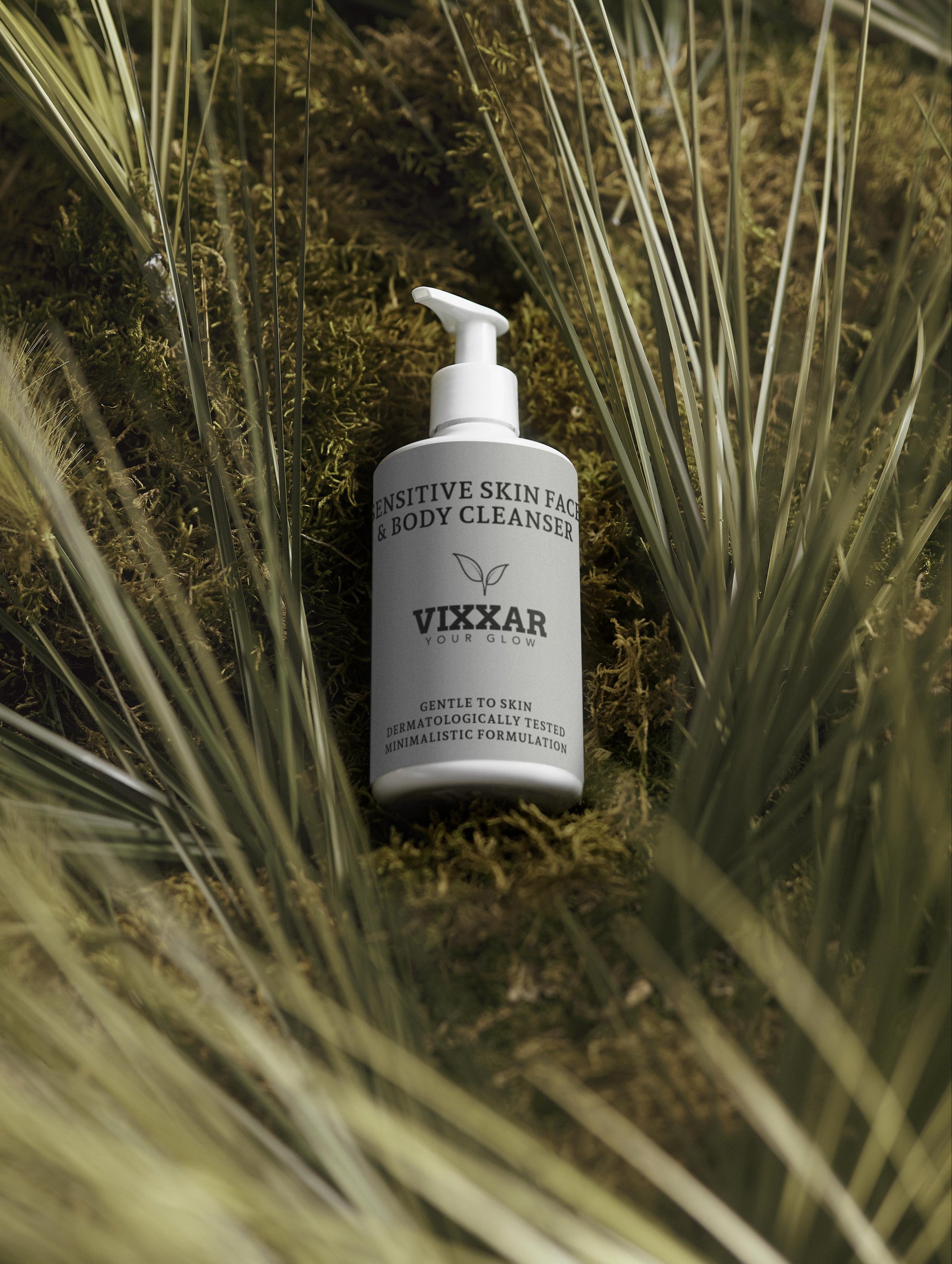 Sensitive Skin Face & Body Cleanser 290ml - Vixxar Cosmetiques