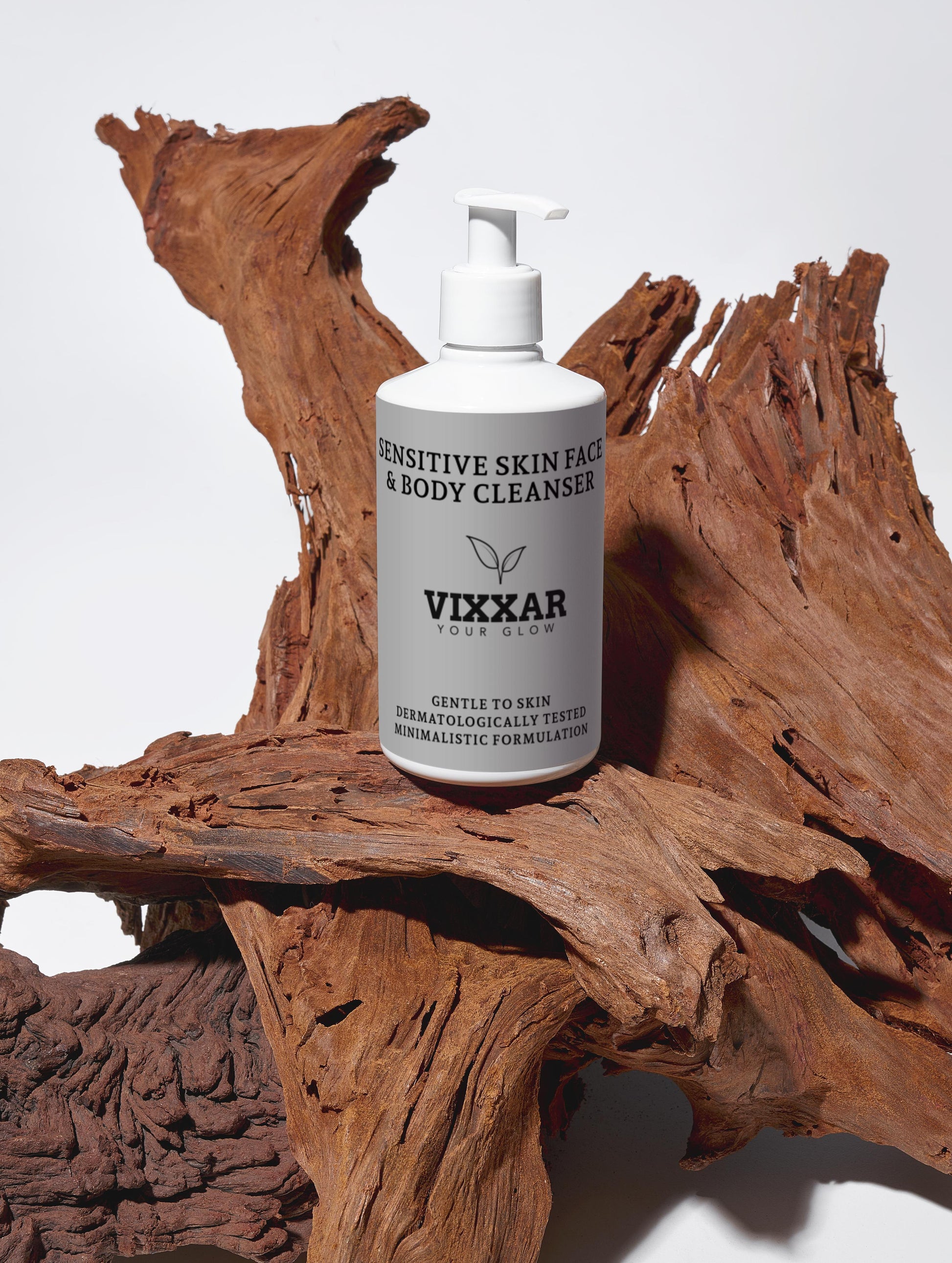 Sensitive Skin Face & Body Cleanser 290ml - Vixxar Cosmetiques