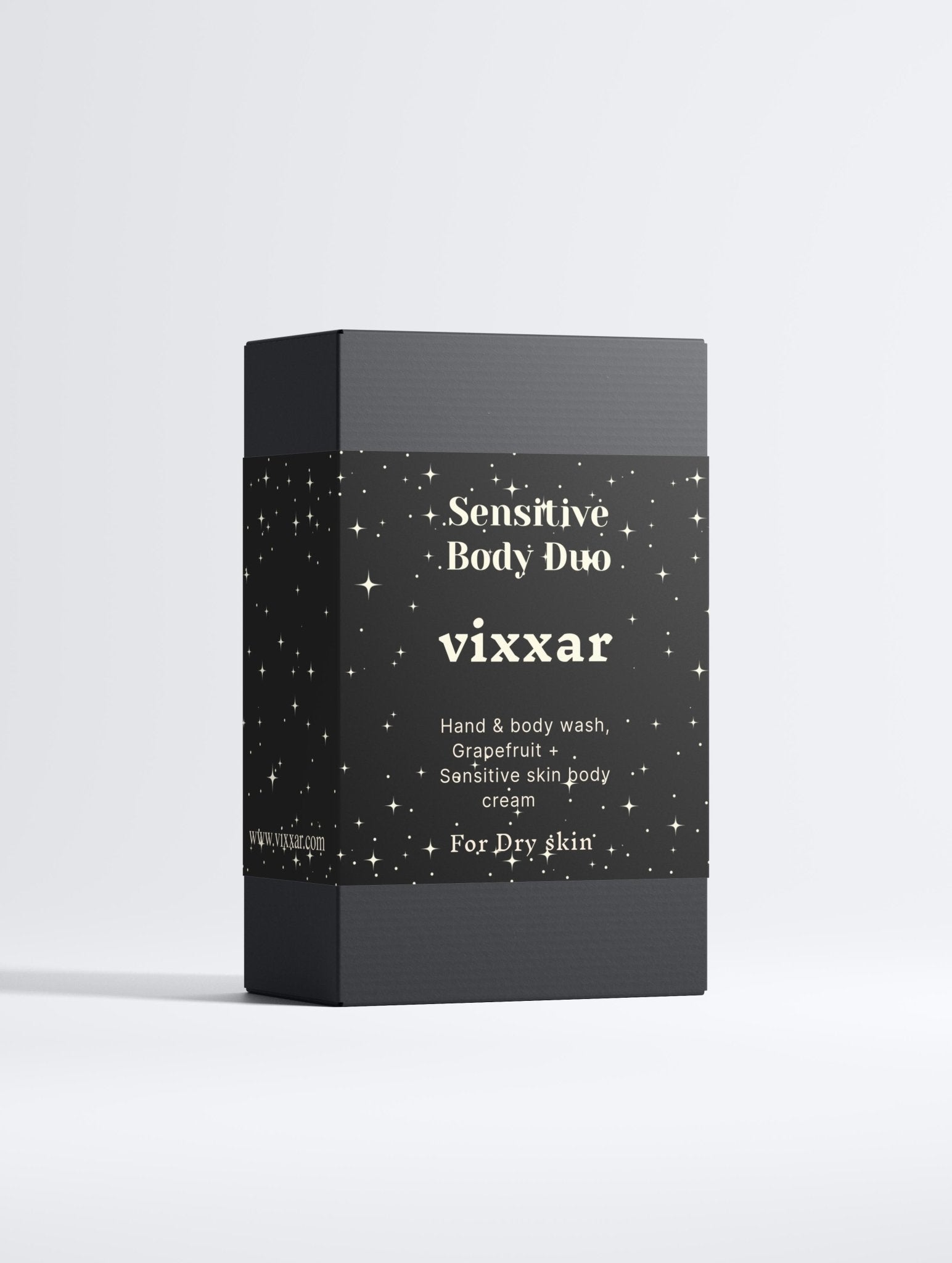 Sensitive Body Duo - Grapefruit Hand &amp; Body Wash + Body Cream - Vixxar CosmetiquesDefault