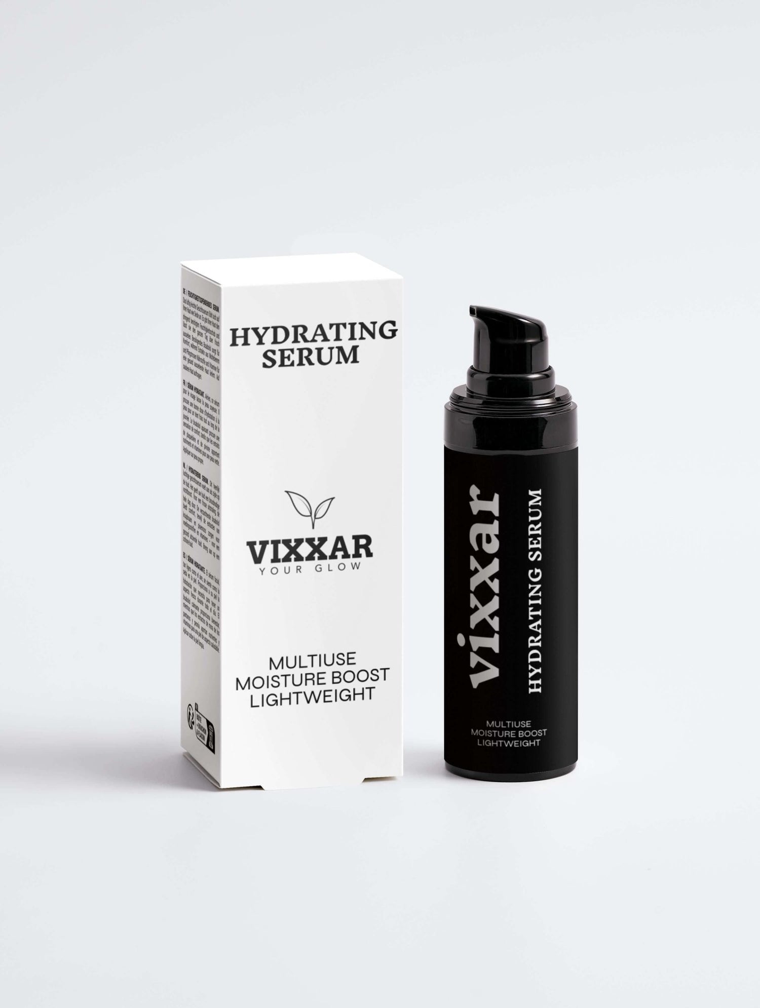 Silky Hydrating Serum 30ml – Lightweight Vegan Serum for Radiant, Dewy Skin - Vixxar Cosmetiques