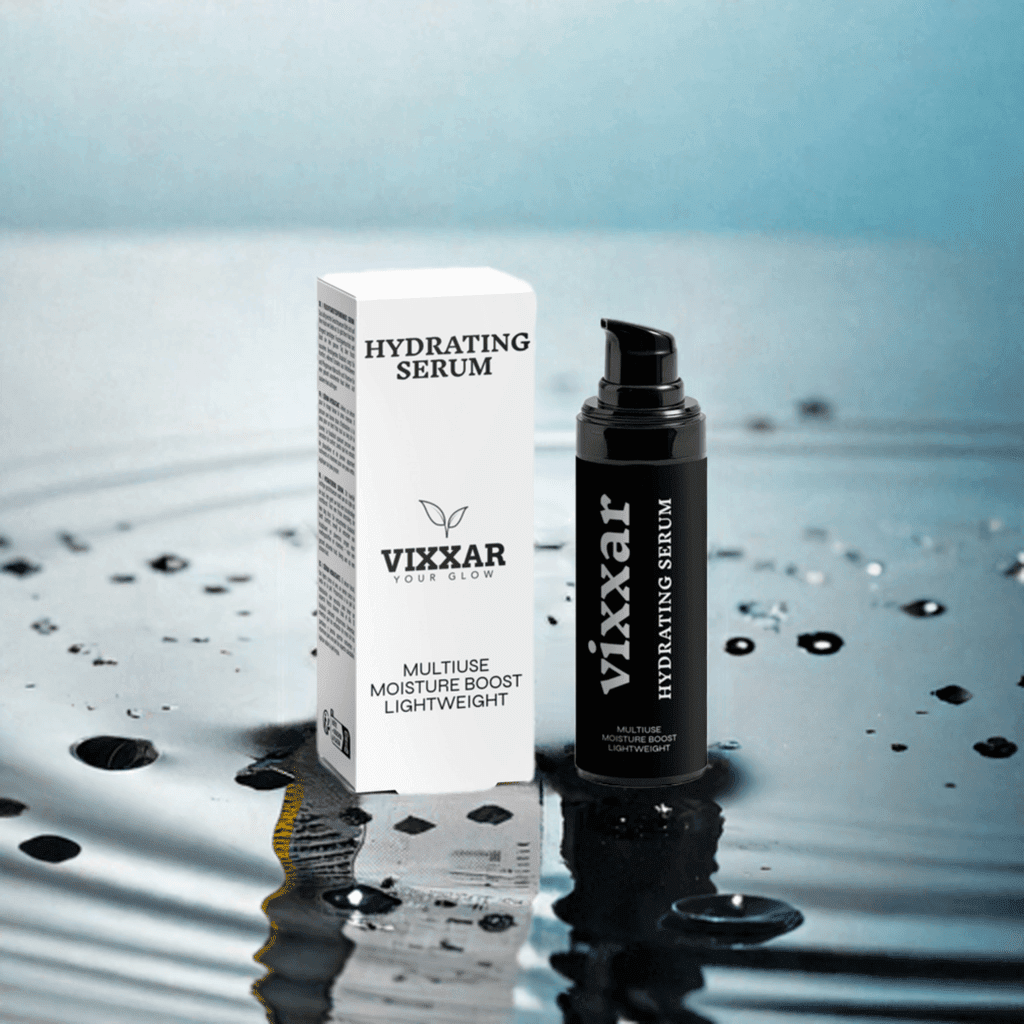 Silky Hydrating Serum 30ml – Lightweight Vegan Serum for Radiant, Dewy Skin - Vixxar Cosmetiques