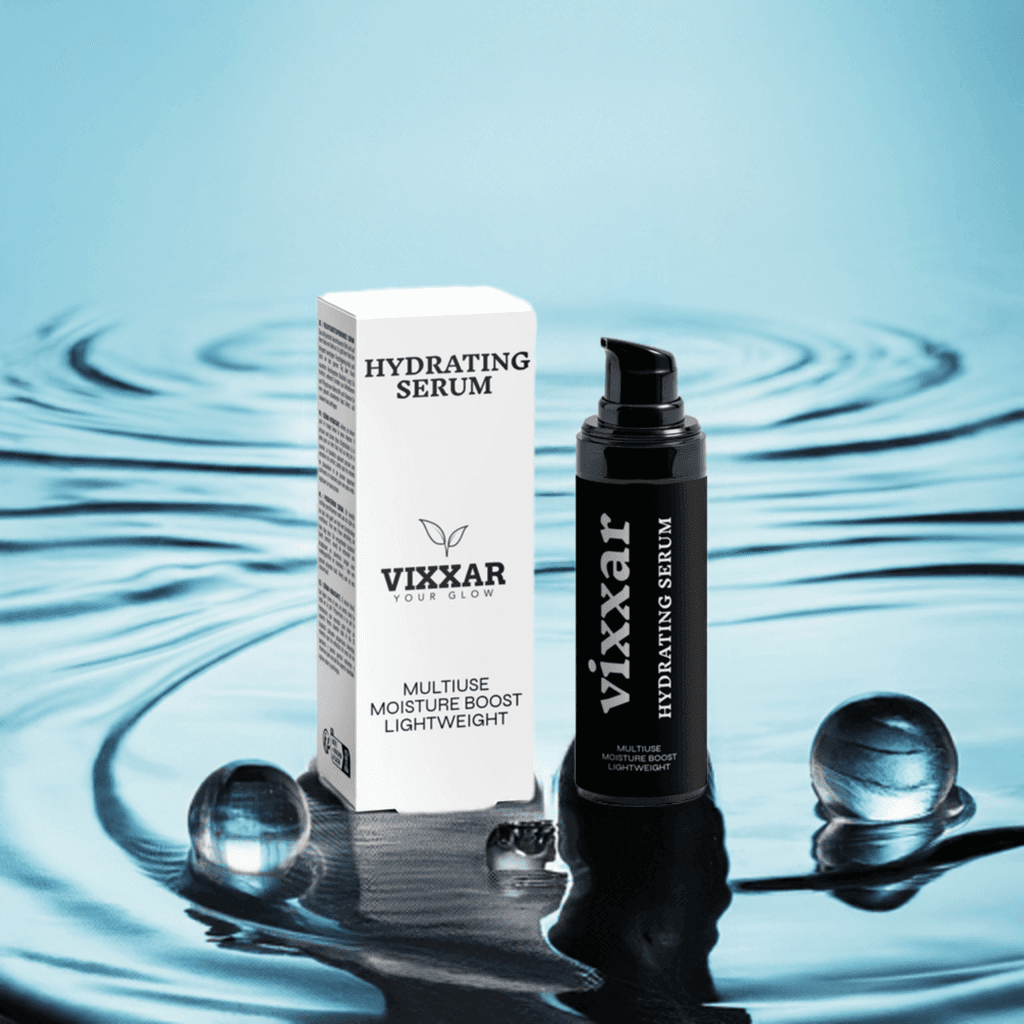 Silky Hydrating Serum 30ml – Lightweight Vegan Serum for Radiant, Dewy Skin - Vixxar Cosmetiques