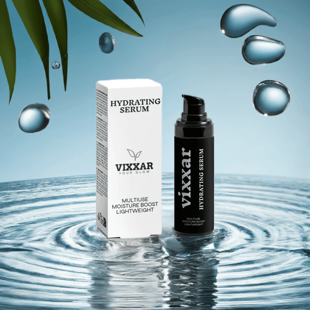 Silky Hydrating Serum 30ml – Lightweight Vegan Serum for Radiant, Dewy Skin - Vixxar Cosmetiques
