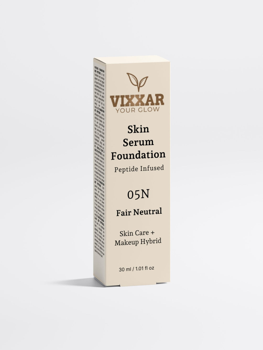 Skin Serum Foundation, 05 Fair Neutral - Vixxar Natural SkincareDefault