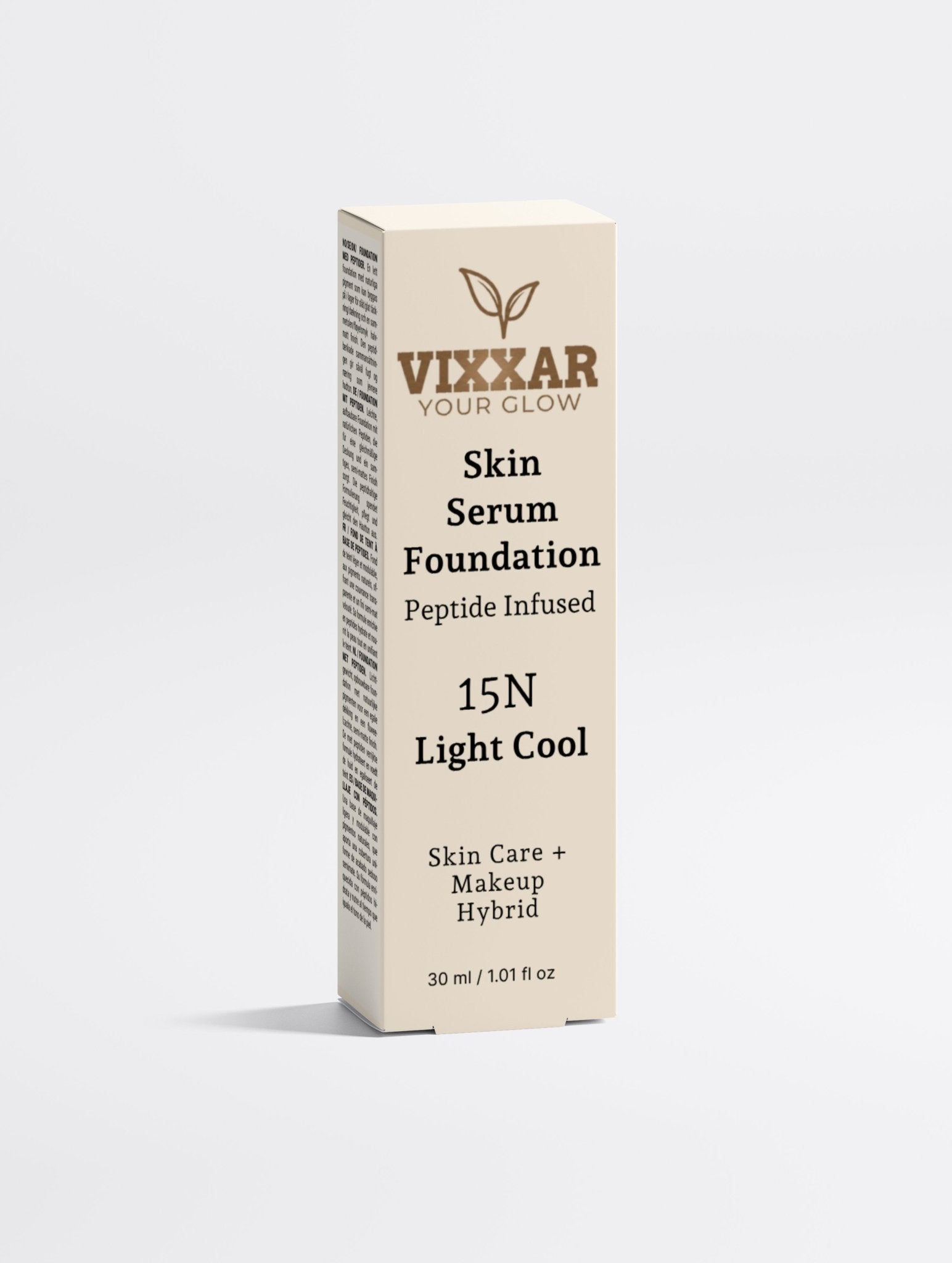 Skin Serum Foundation, 15 Light Cool - Vixxar Natural SkincareFoundationDefault