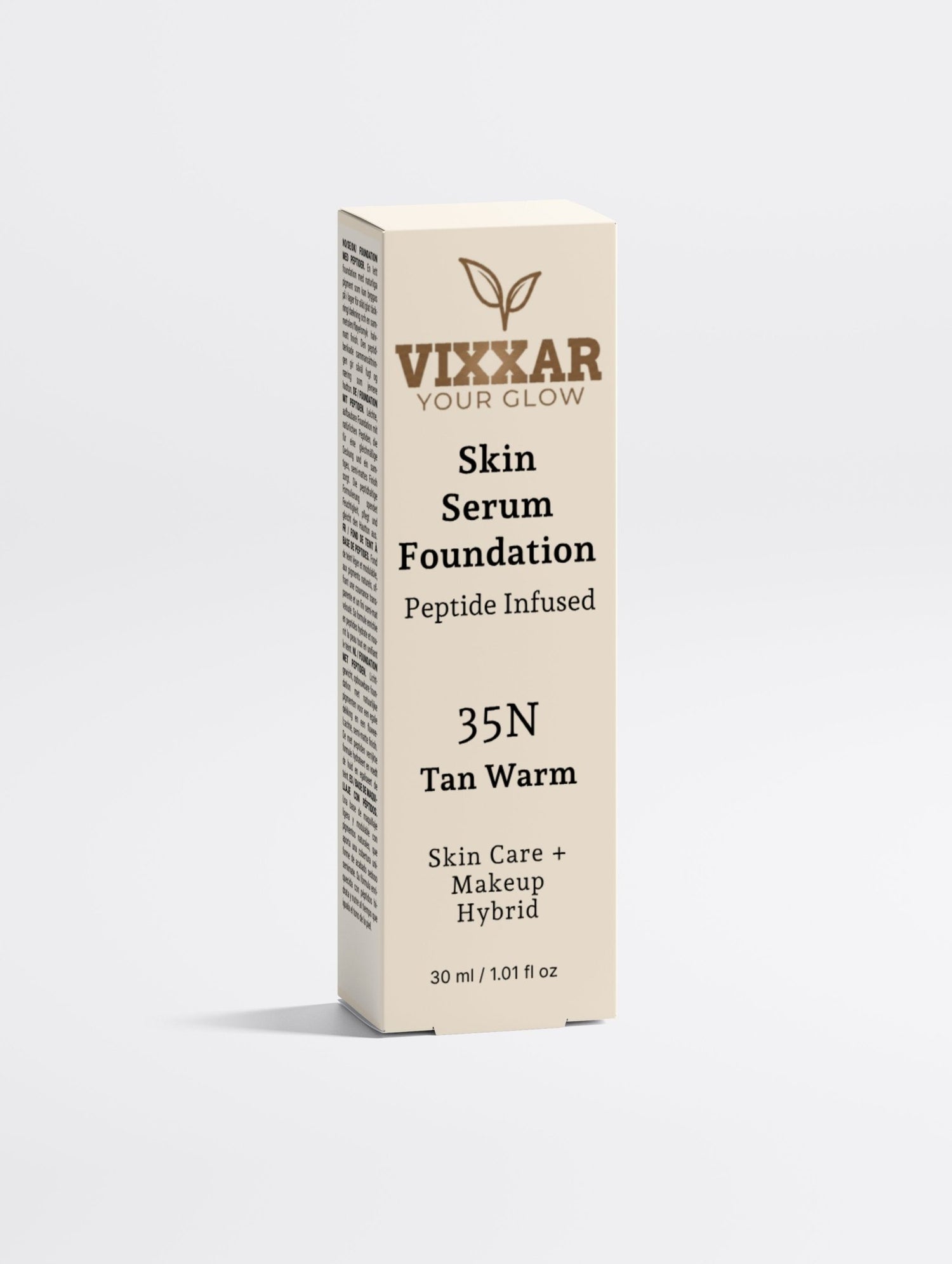 Skin Serum Foundation, 35 Tan Warm - Vixxar Natural SkincareFoundationDefault