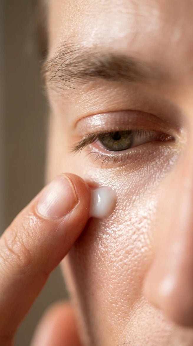 Smoothing Eye Cream for men 15ml – Brighten, Hydrate &amp; De - Puff Tired Eyes - Vixxar Natural Skincare
