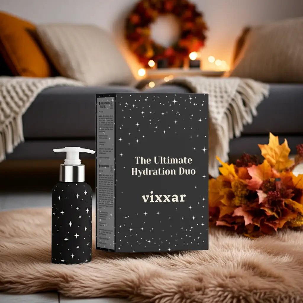 Ultimate Hydration Duo – Hyaluronic Gel + Serum Skincare Set Vixxar