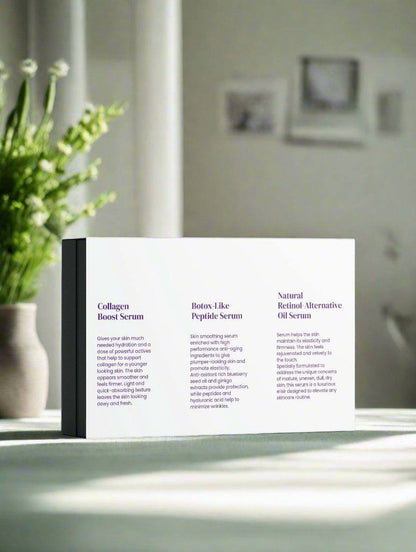 Ultimate Renewal Collection – AHA Peel, Peptide Serum &amp; Hydration Gel - Vixxar CosmetiquesDefault