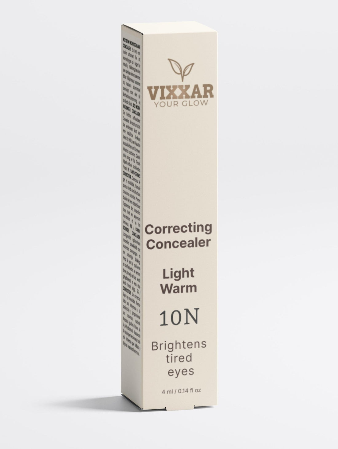 Vixxar Correcting Concealer – 10 Light Warm | Full Coverage, Vegan &amp; Clean - Vixxar Natural SkincareConcealerDefault