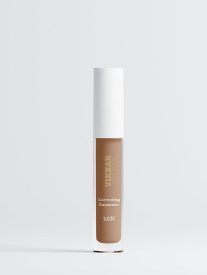 Vixxar Correcting Concealer – 30 Tan Neutral | Full Coverage, Vegan &amp; Clean - Vixxar Natural SkincareConcealerDefault